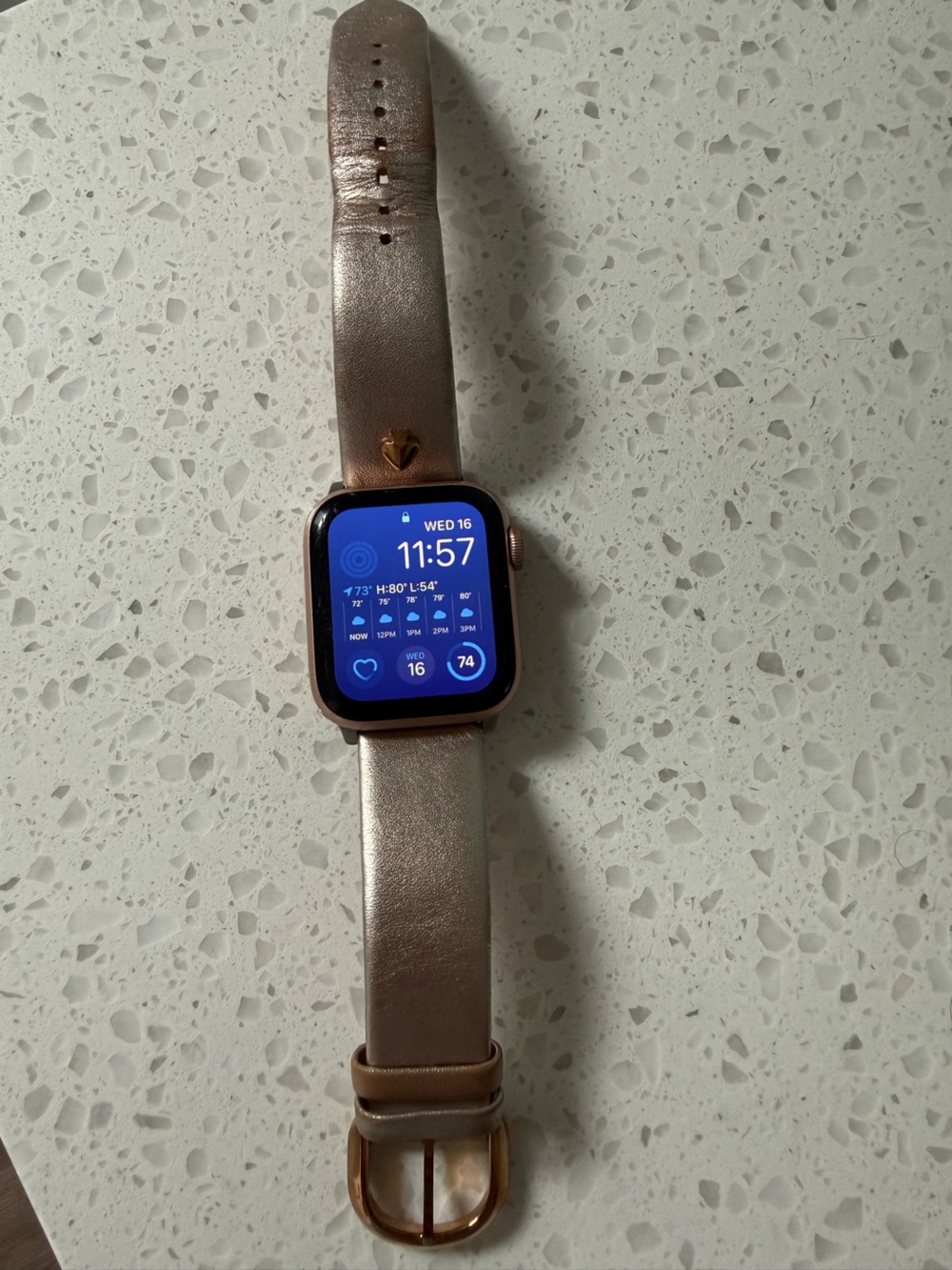 Kate Spade Gold Apple Watch Band